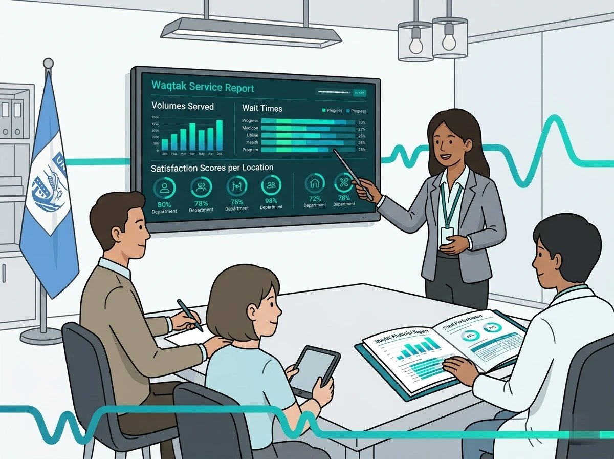 تقارير تقديم الخدمات الجاهزة للمانحين